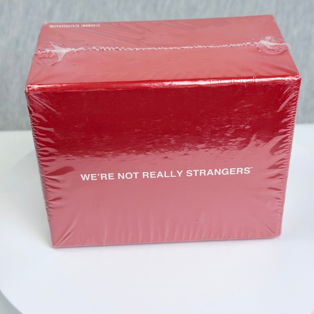 We're Not Really Strangers WNRS Card Game Red Box New Sealed STR-01/2025